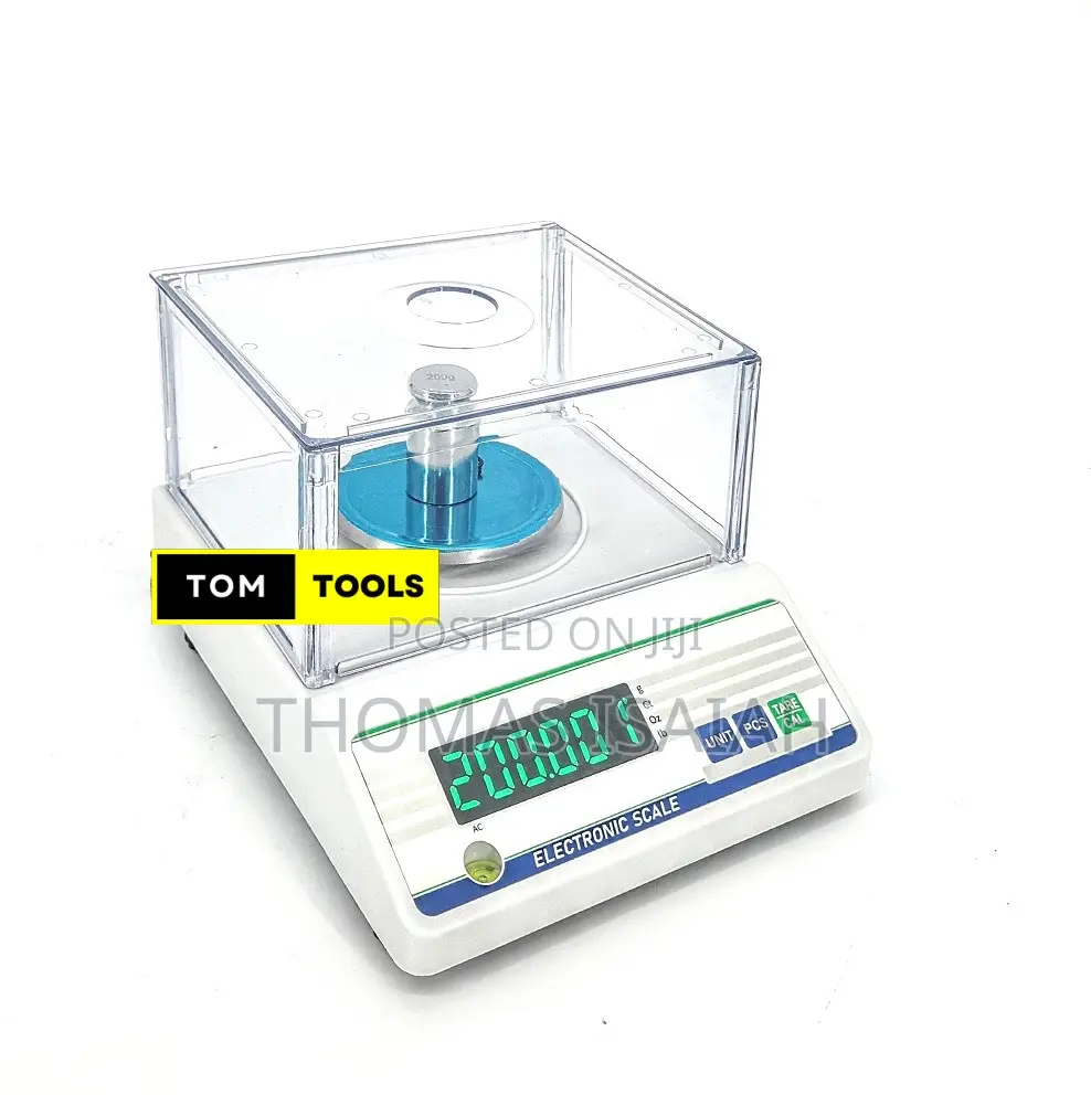 High Accuracy 0.001g to 500g Digital Rechargeable Analytical Balance