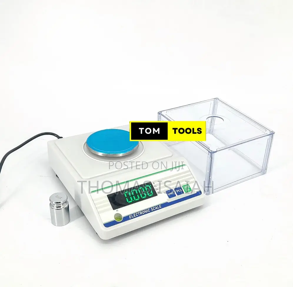 High Accuracy 0.001g to 500g Digital Rechargeable Analytical Balance