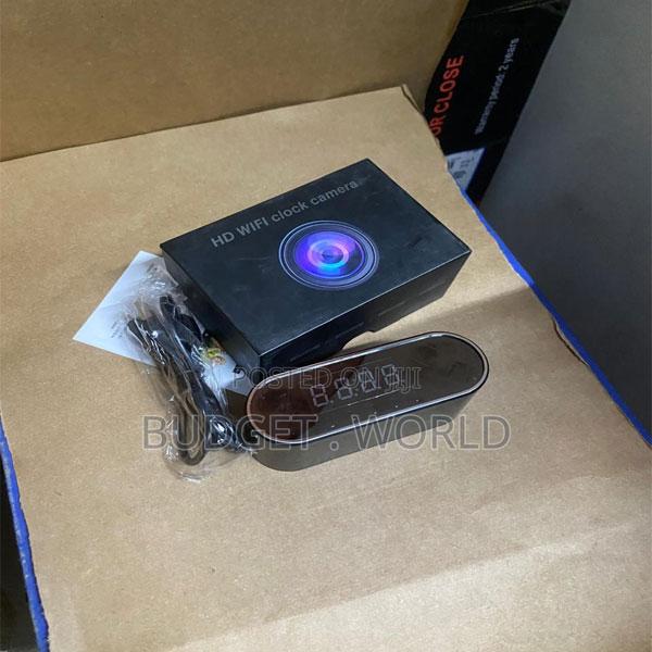 1080p Wifi Camera Digital Clock – Motion Detection Night Vision
