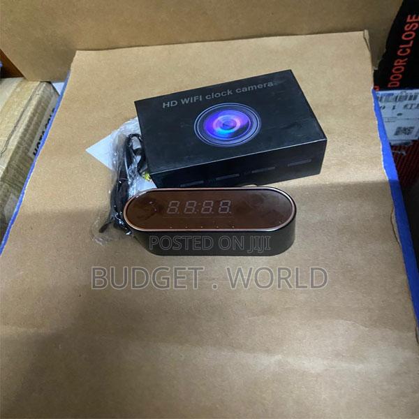 Digital Clock Wifi Camera – 1080p Motion Detection