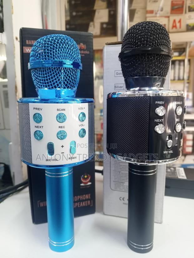 Portable Karaoke Microphone Bluetooth Speaker - thumbnail 4