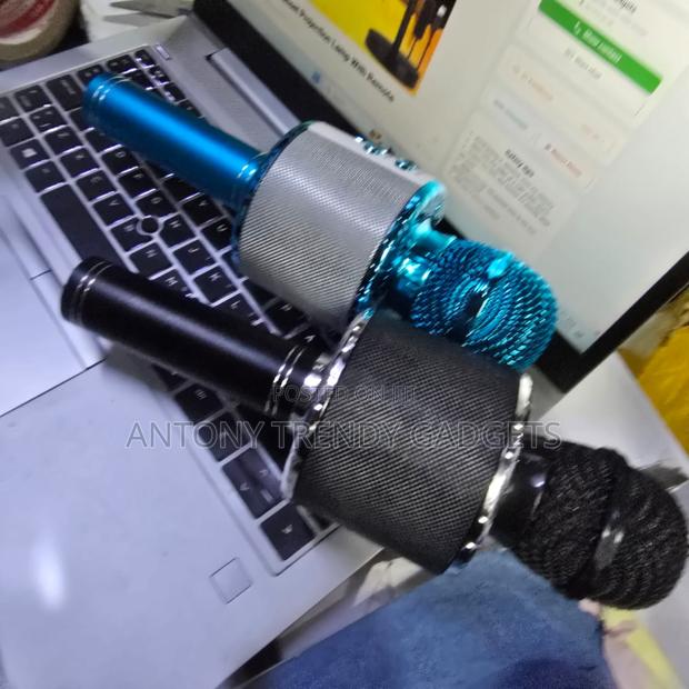 Handheld Wireless Karaoke Mic Usb Fm Rechargeable - thumbnail 3