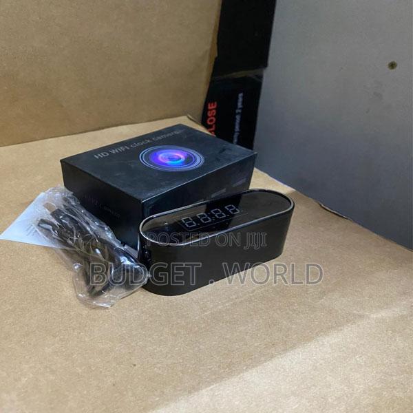 1080p Smart Wifi Camera Clock – Rechargeable Portable