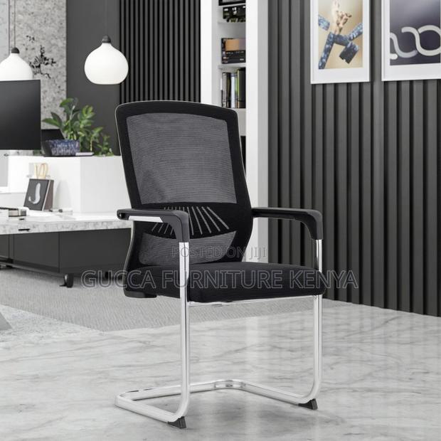 Mid Back Ergonomic Mesh Conference Chair - thumbnail 2