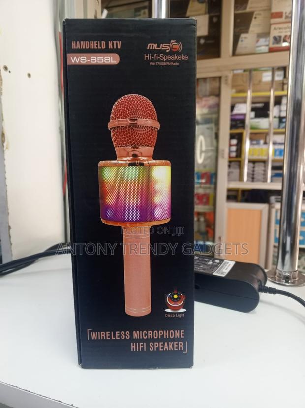All-in-one Bluetooth Karaoke Microphone Speaker - main view