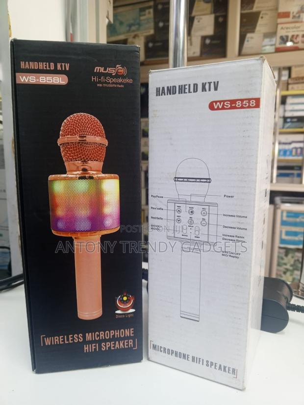 All-in-one Bluetooth Karaoke Microphone Speaker - thumbnail 3