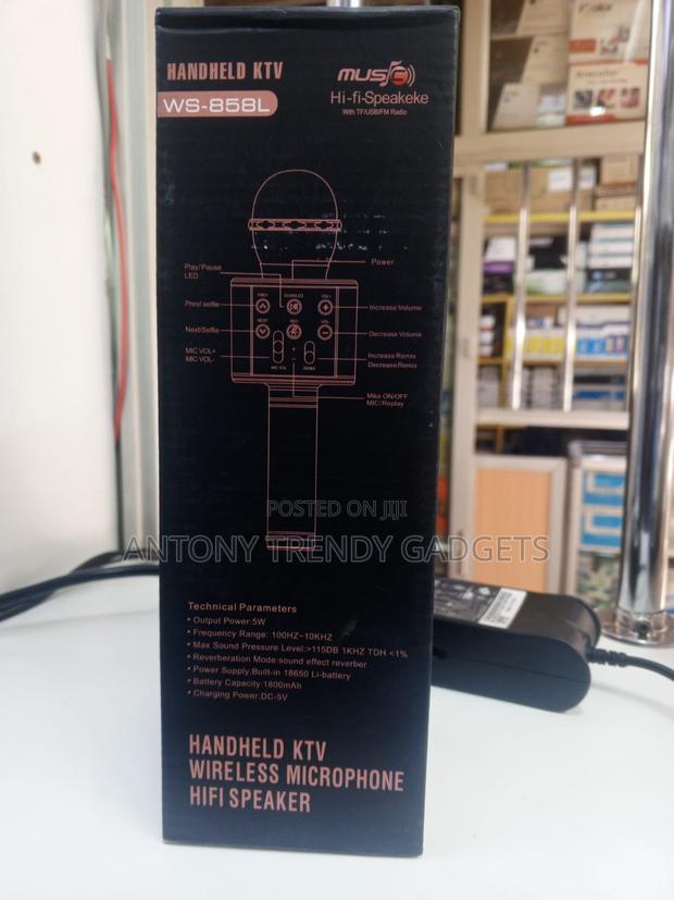 All-in-one Bluetooth Karaoke Microphone Speaker - thumbnail 2