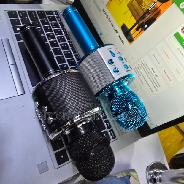 Ws-858 / Ws-858l Wireless Bluetooth Karaoke Microphones. - main view