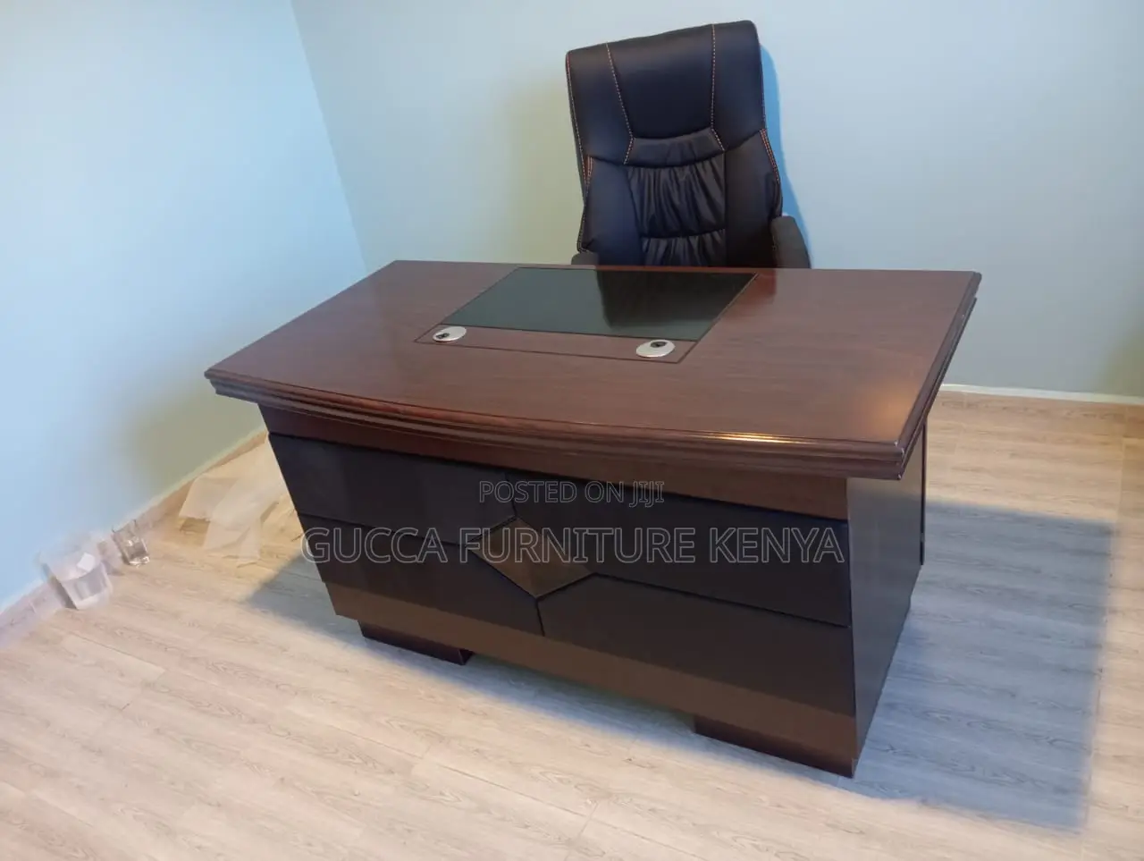 140cm Executive Office Desk With Drawers