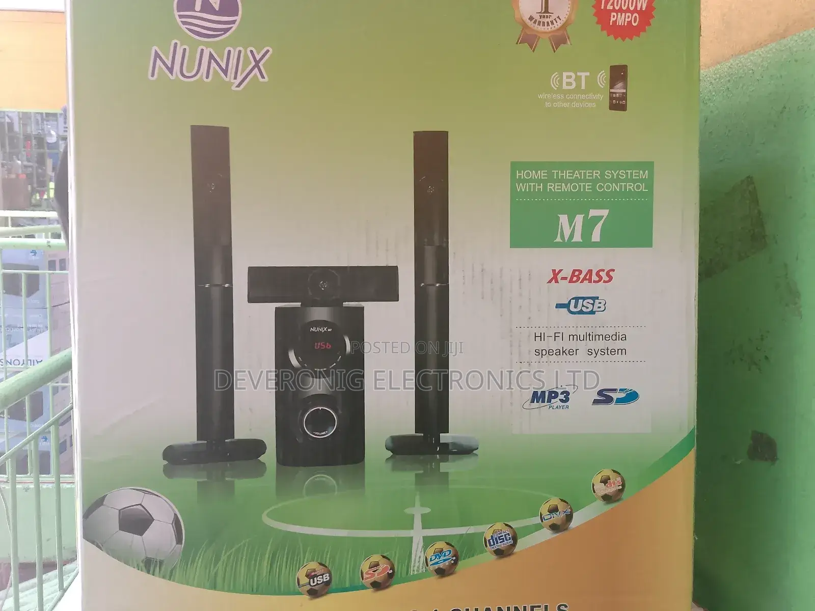 Nunix 3.1 Sub Woofer System at 7000