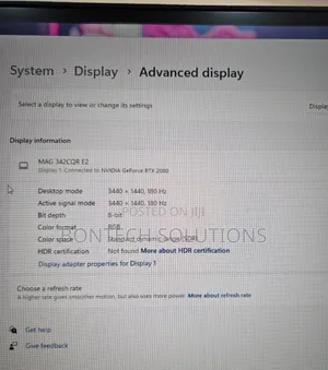 Msi Mag 342cqr E2 34 Inch Gaming Monitor Uwqhd(3440*1440) 180hz