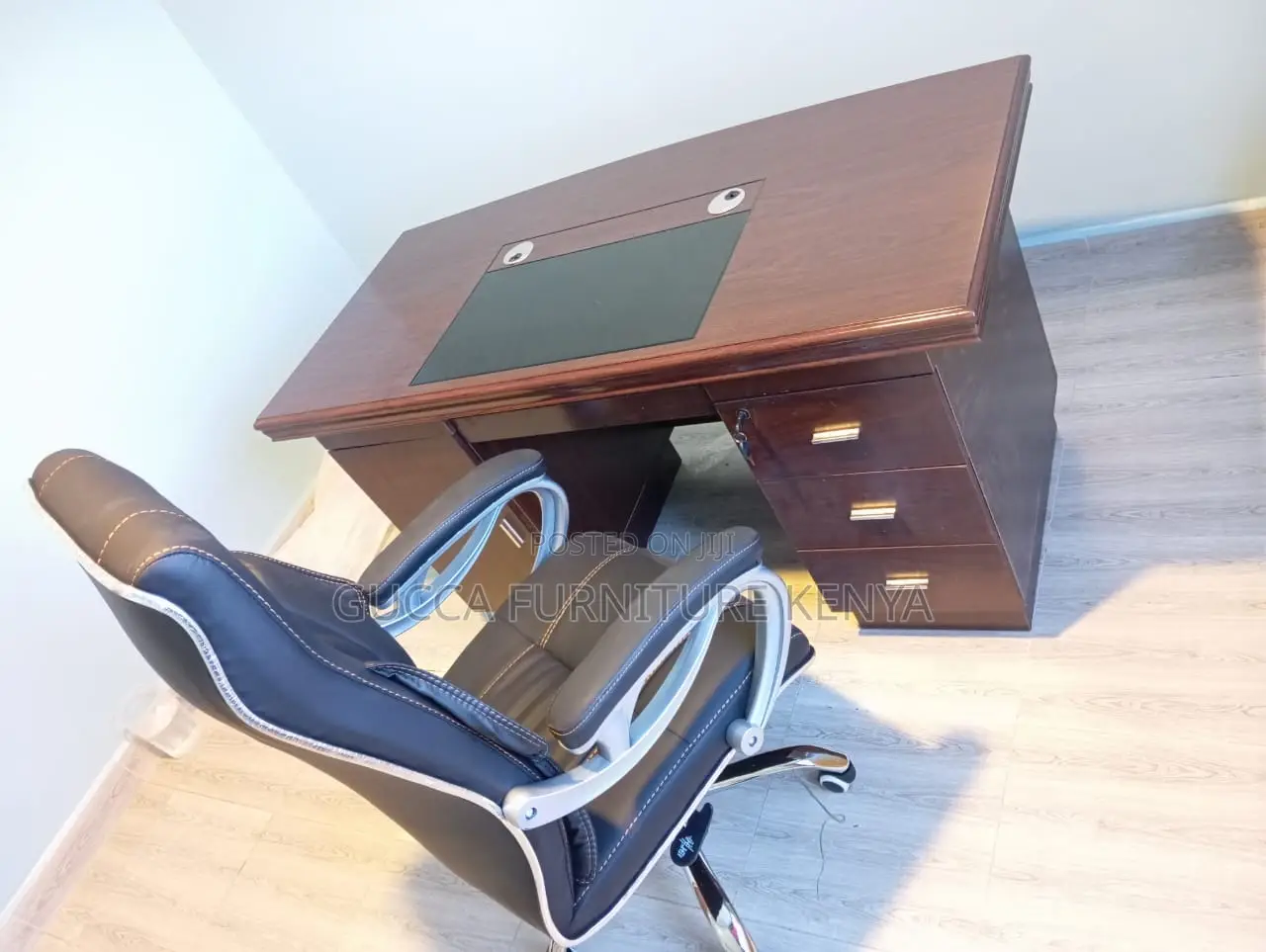 140cm Executive Office Desk With Drawers