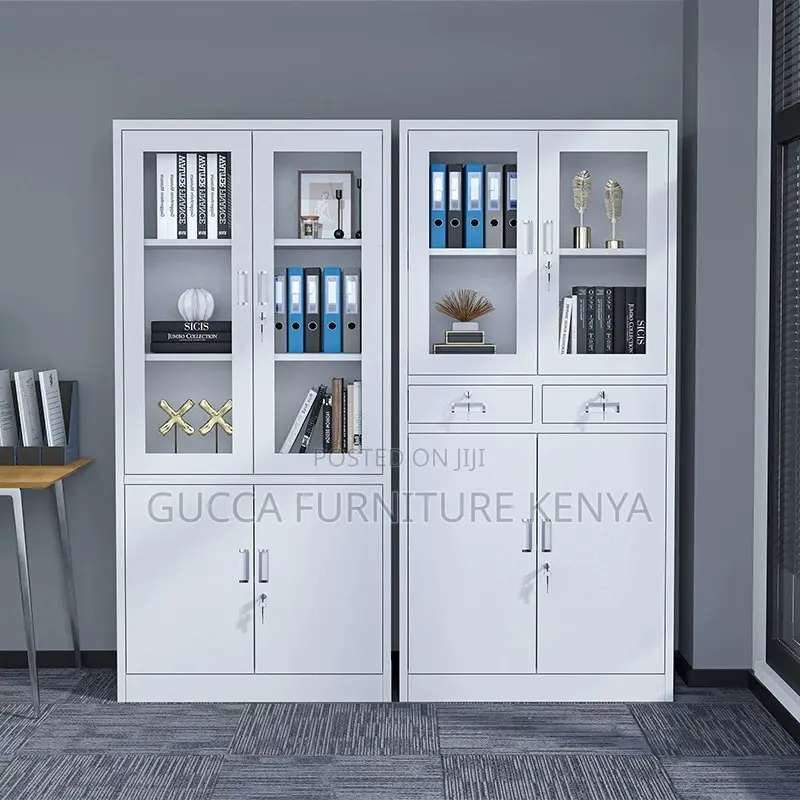 2-door Steel Office File Cabinet With Drawers