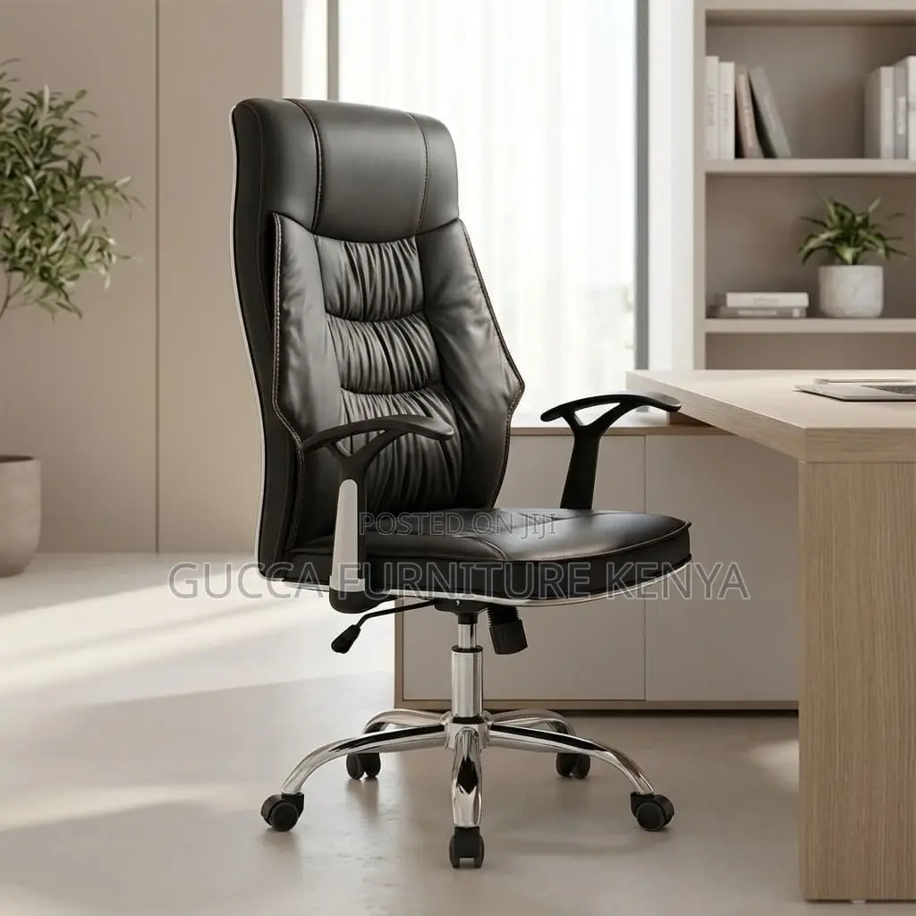 Executive Leather Generic Office Chair-adjustable