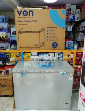Full Commercial Bigger Von 250l Freezer. Deep Freezer