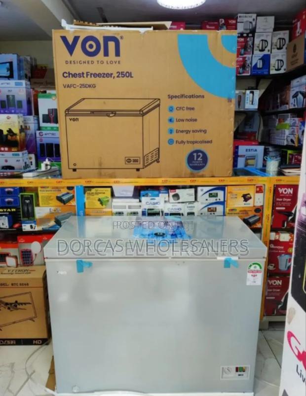 Model Von250l. Von 250l Freezer - main view