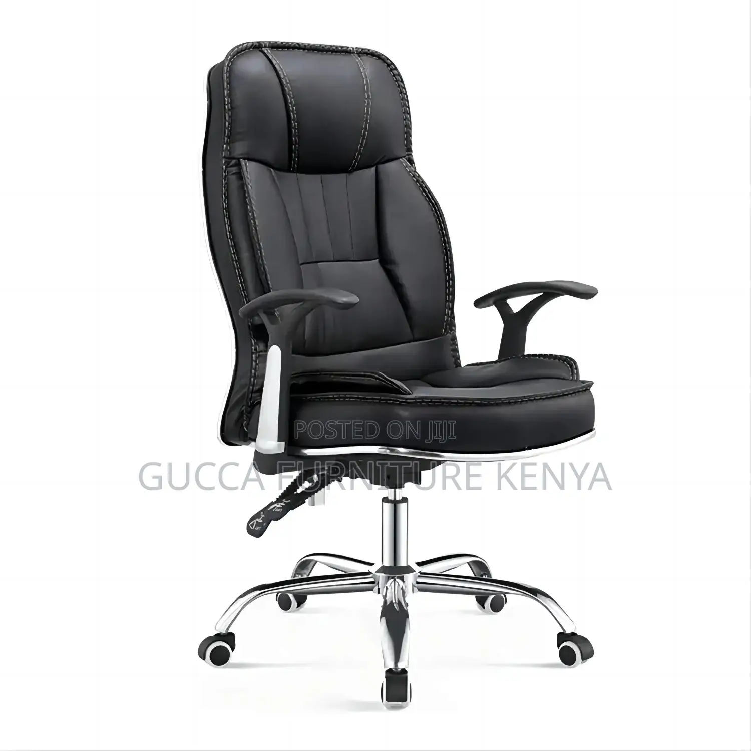 Executive Leather Generic Office Chair-adjustable