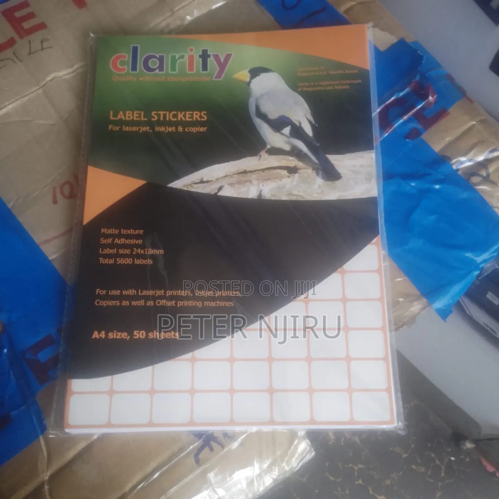 Label Stickers For Laserjet, Inkjet And Copiers Printer