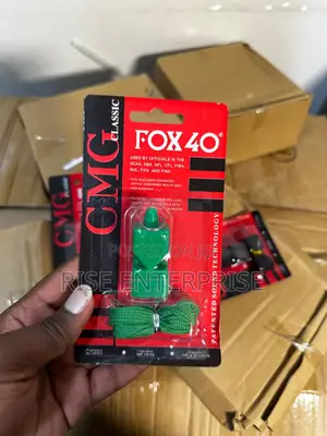 Fox 40 CMG Classic Whistle-Green, Blue, Black,Red