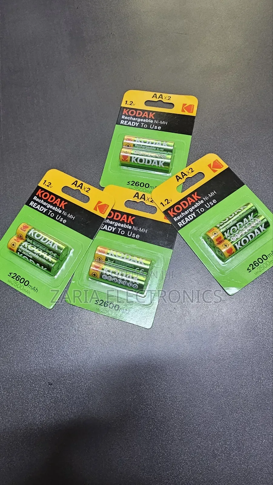 Kodak Aa Reachargeable Battery 2600mah