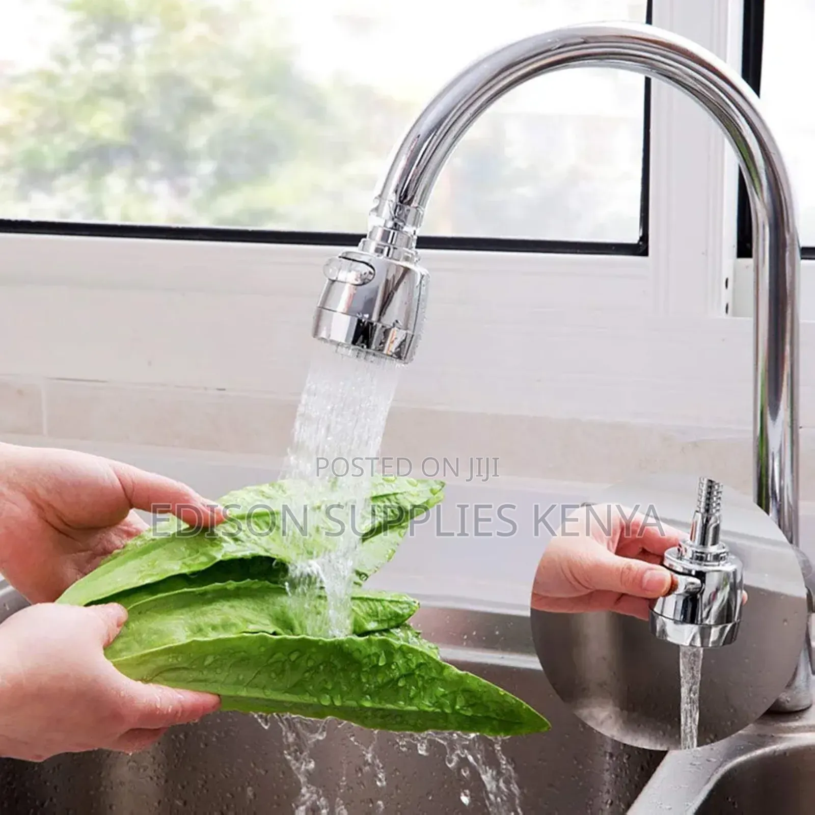 Tap Extender Swivel Kitchen Faucet Extenders Sprayer Head