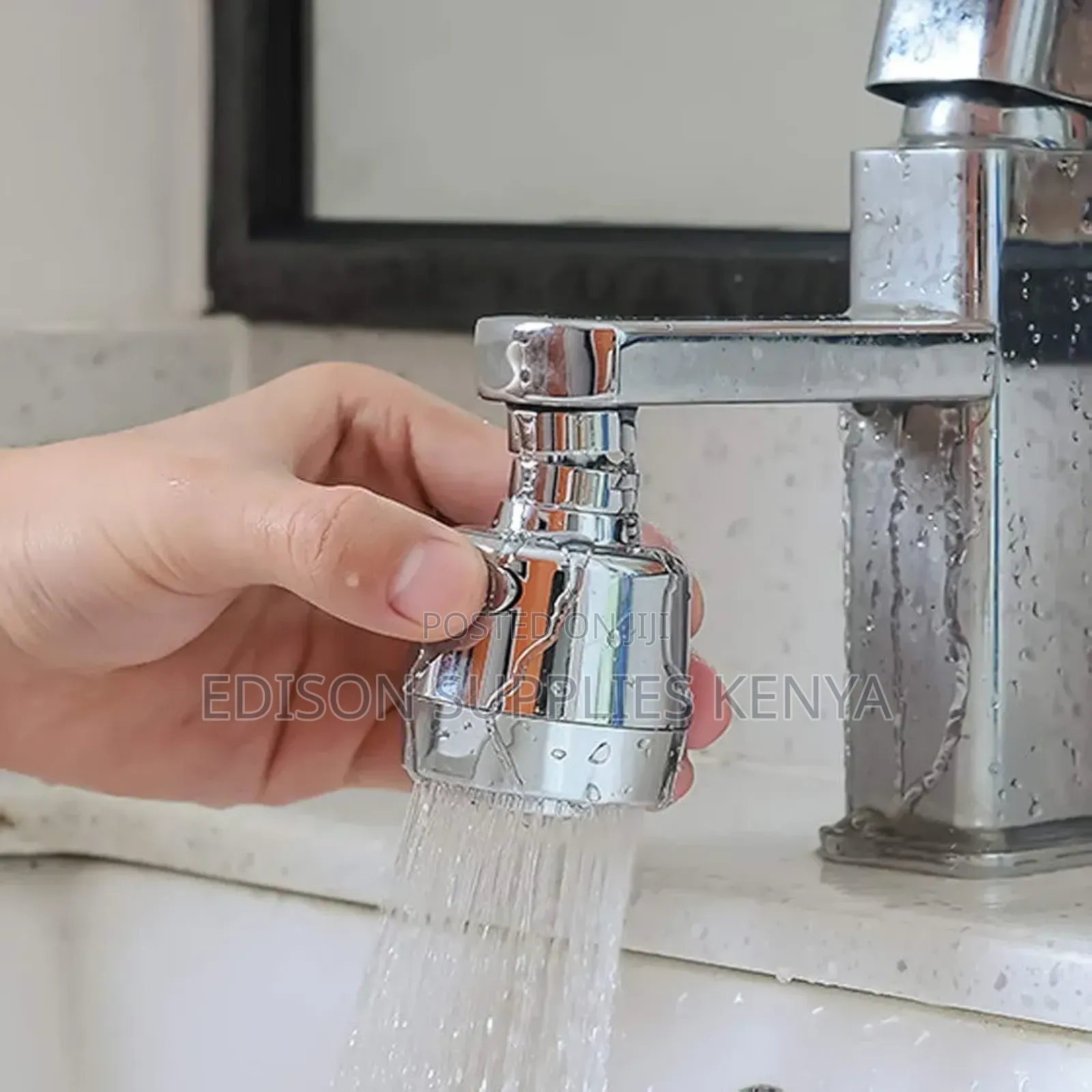 Tap Extender Swivel Kitchen Faucet Extenders Sprayer Head