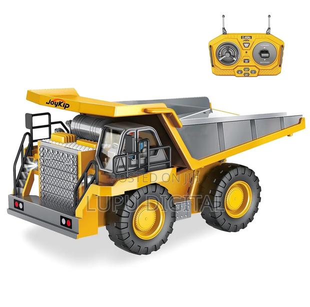 9 Channel Rc Dump Truck 2.4ghz Remote Control - main view