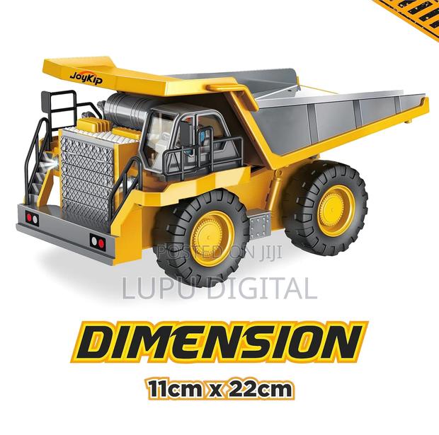 9 Channel Rc Dump Truck 2.4ghz Remote Control - thumbnail 2