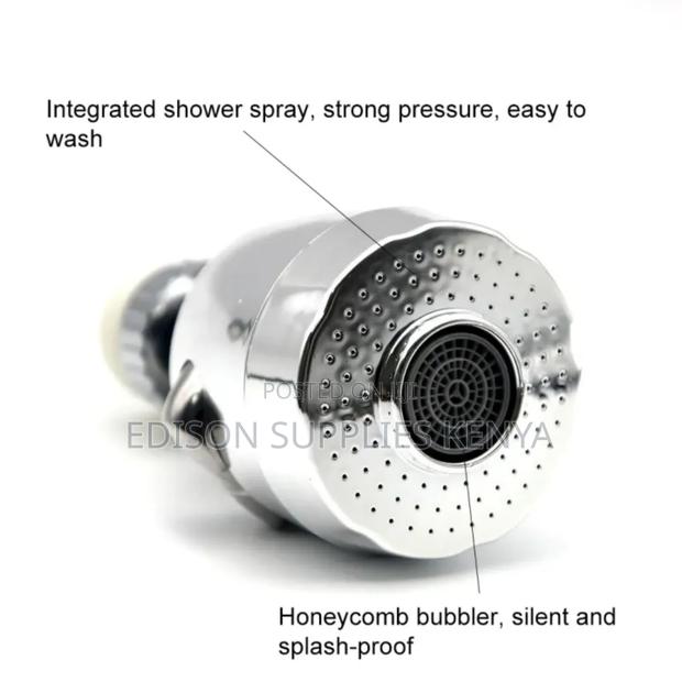 Tap Extender Swivel Kitchen Faucet Extenders Sprayer Head - thumbnail 6