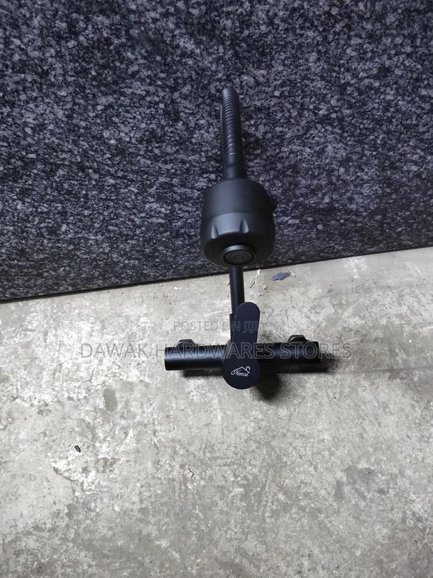 Flexible Black Kitchen Mixer - thumbnail 3