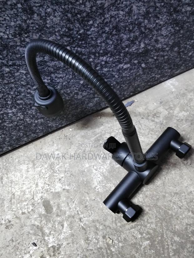Flexible Black Kitchen Mixer - thumbnail 4