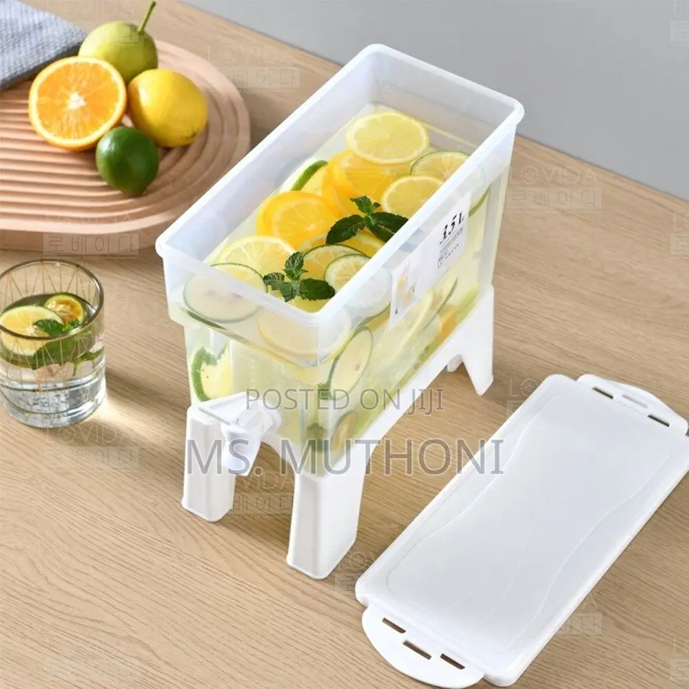 3l Plastic Juice Dispenser With Faucet