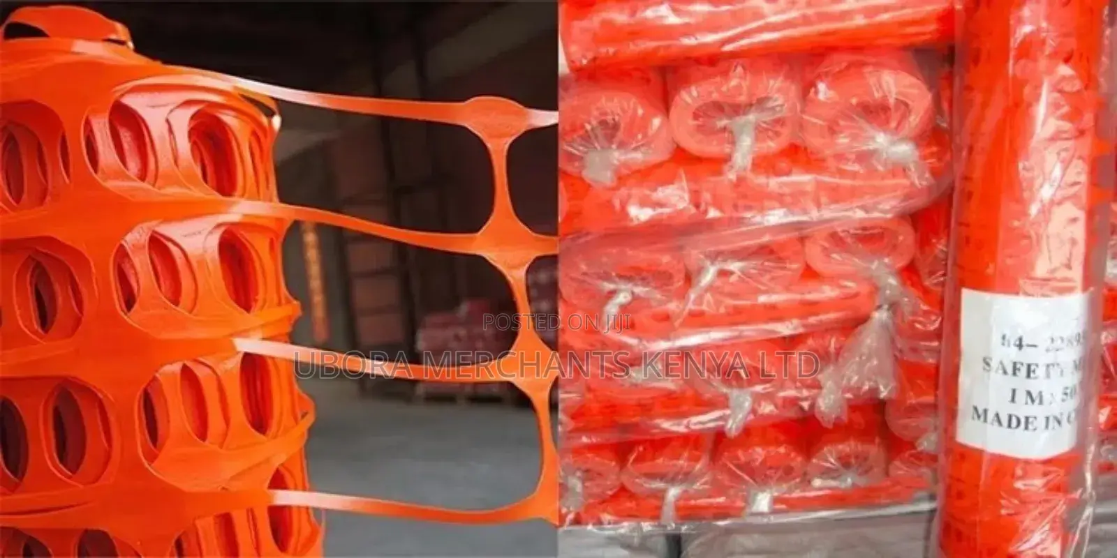 Safety Orange Barrier Net