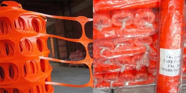 Safety Orange Barrier Net - main view
