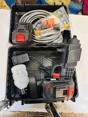 Rechargeable Car Wash Machine (With 2 Batteries) – High Pressure
