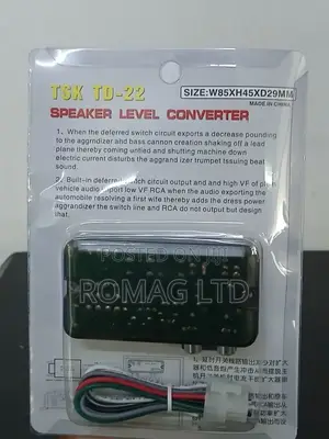 Take Td 22 Speaker Level Converter