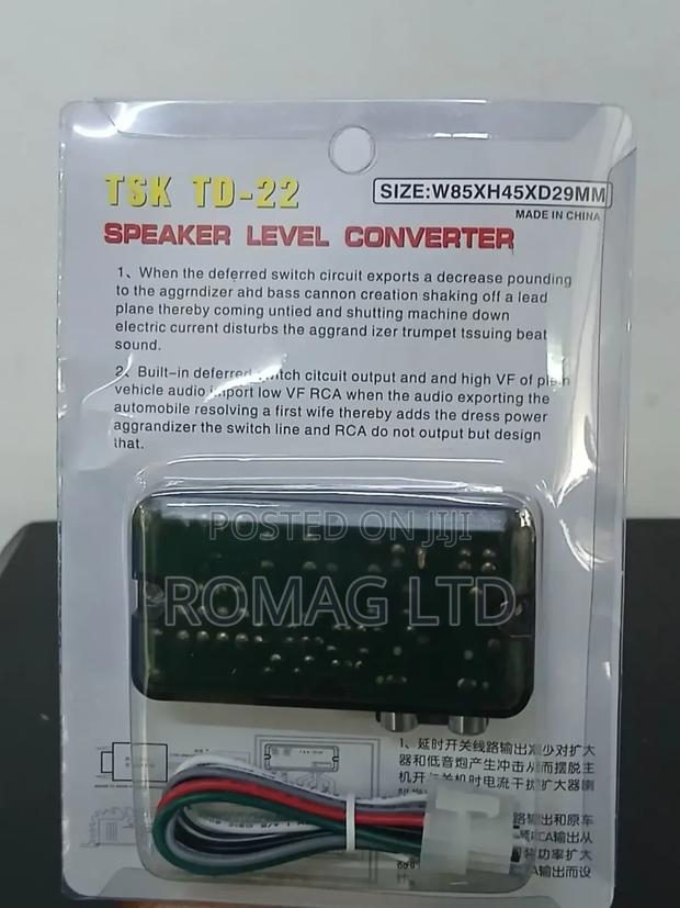 Take Td 22 Speaker Level Converter - thumbnail 2