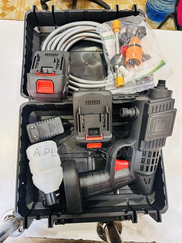 Rechargeable Car Wash Machine (With 2 Batteries) – Strong Pressure - thumbnail 2