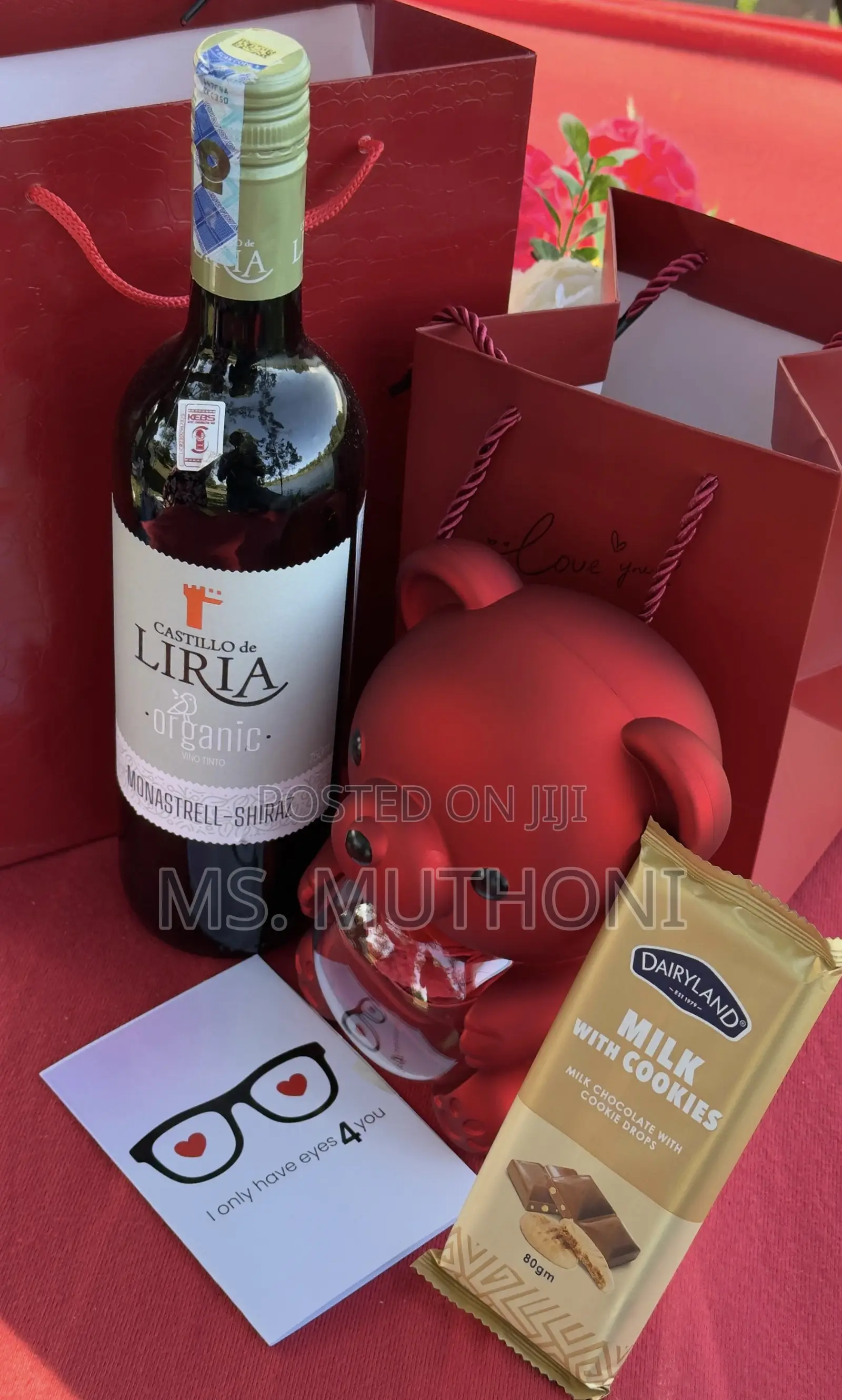 Chocolate/ Wine Valentines Ladies Gift Set