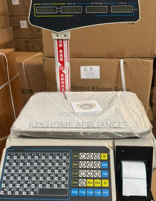 Barcode Labeling Scale - main view