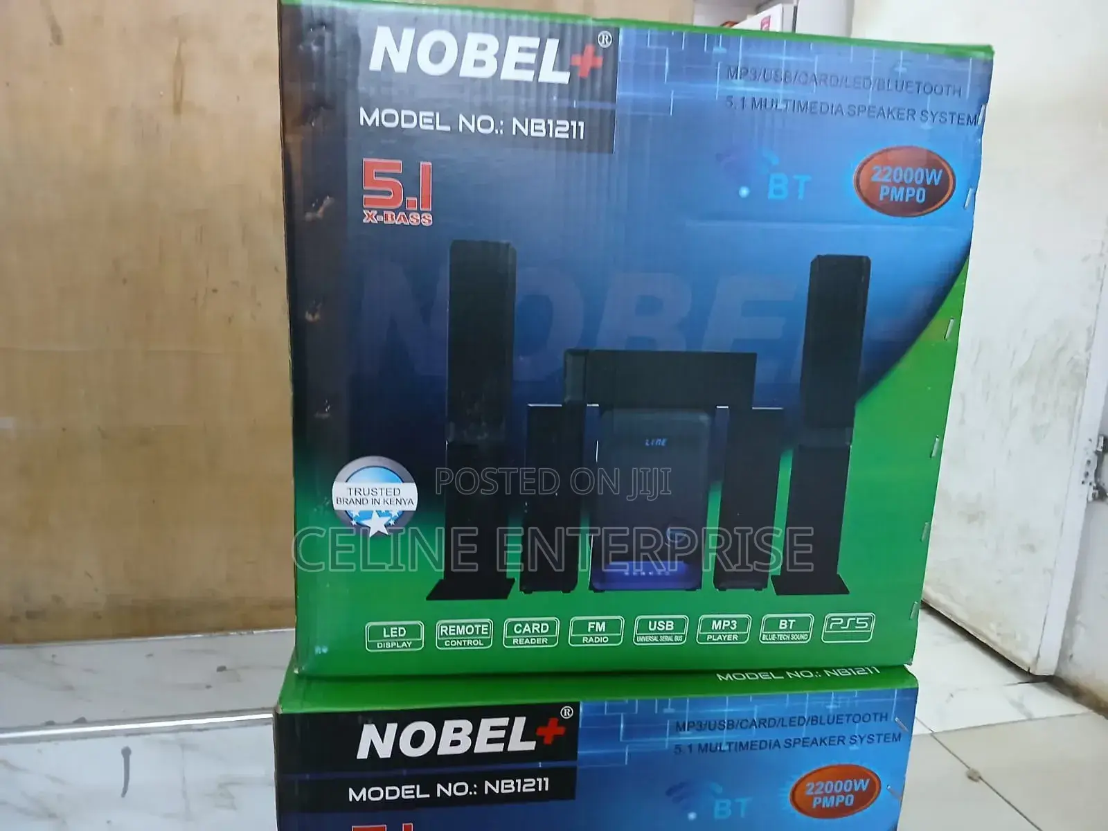 Nobel Nb-1211 5.1ch Multimedia Speaker System