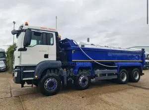 Man Tipper Double Steering 2018 White