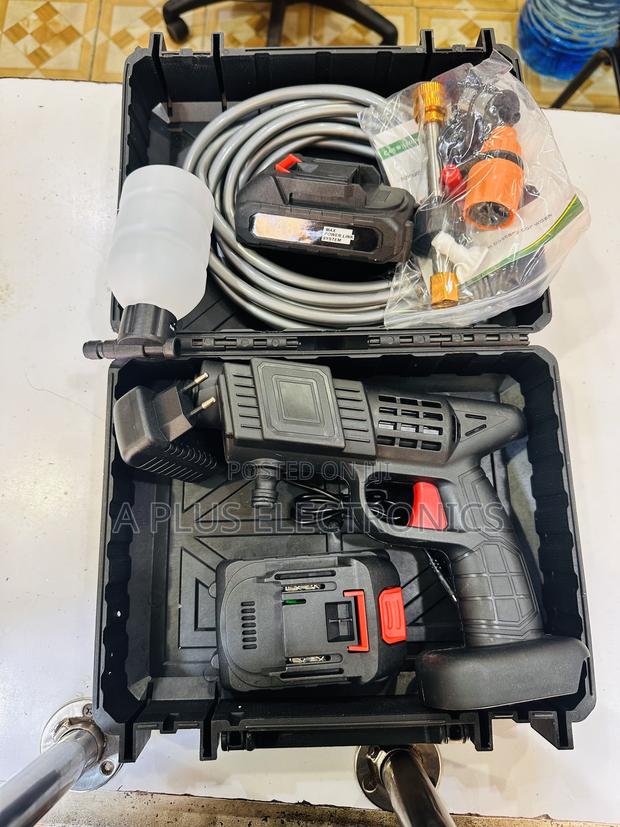Rechargeable Car Wash Machine (With 2 Batteries) – For Cars