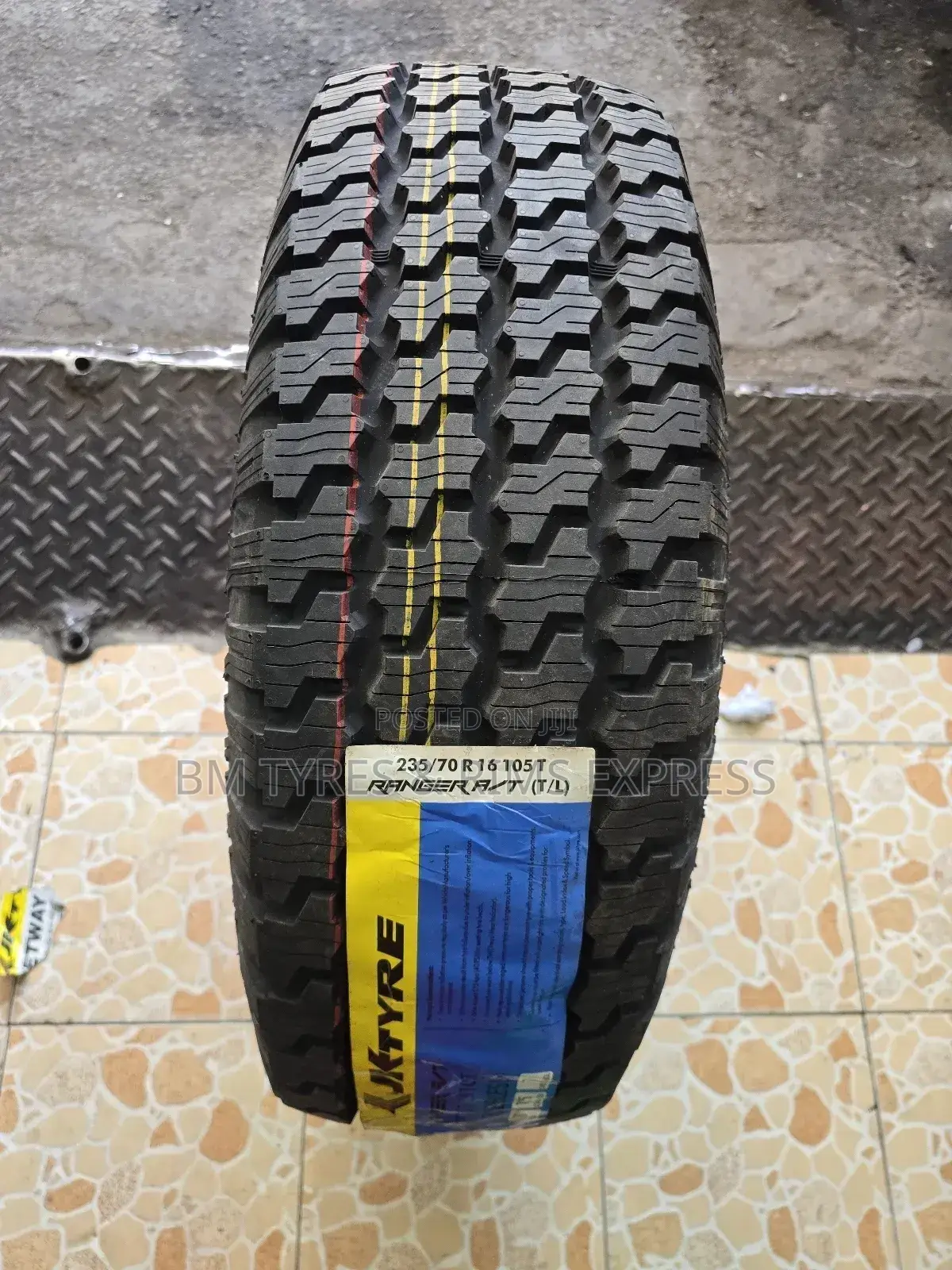 235 /70 R16 Jk Tyres (All Terrein) India.