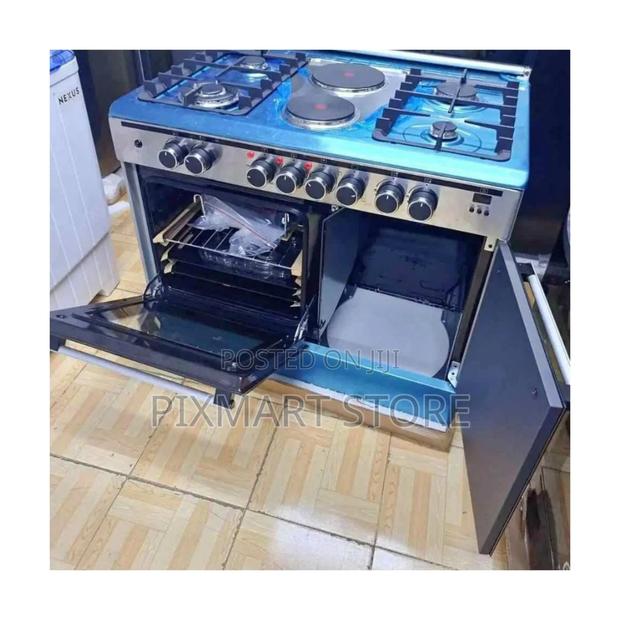 Haier 4+2 Gas Standing Cooker 60×90cm With Smart Sensor Control - main view