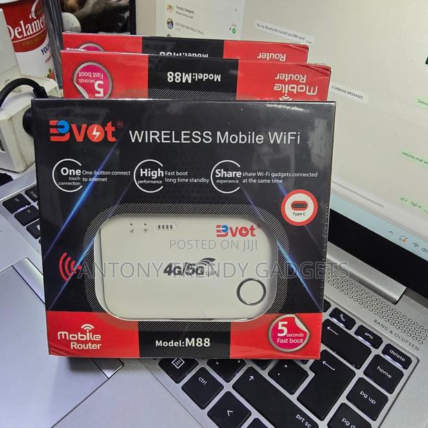 Bvot M88 Portable 4g/5g Mifi Router Type-c - thumbnail 2
