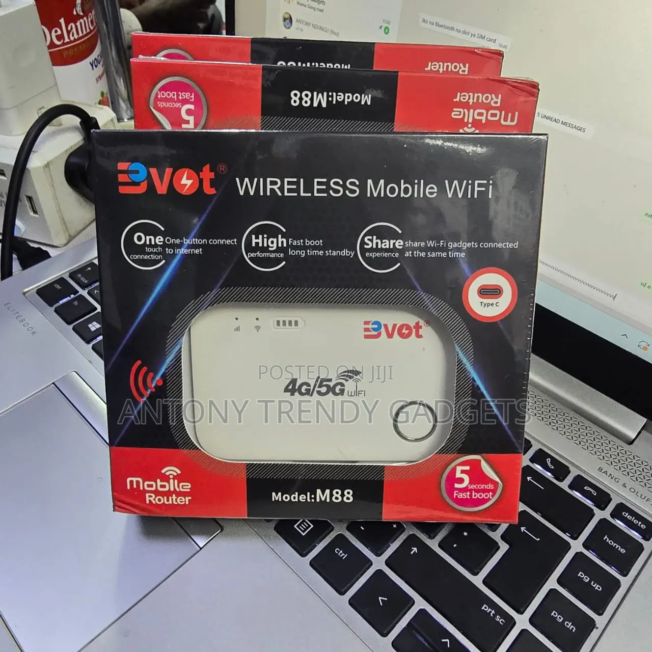 Bvot M88 One-button 4g/5g Mobile Wifi Hotspot