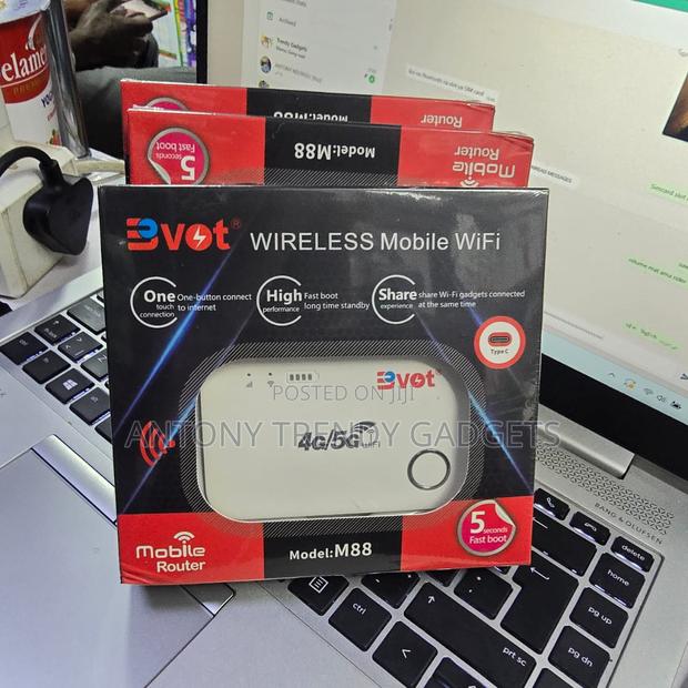 Bvot M88 One-button 4g/5g Mobile Wifi Hotspot - thumbnail 2