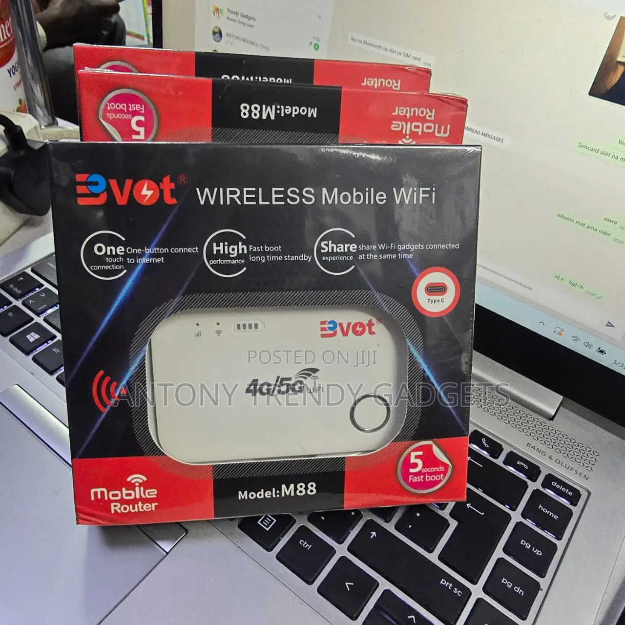 Bvot M88 Pocket Wifi Router Fast Boot