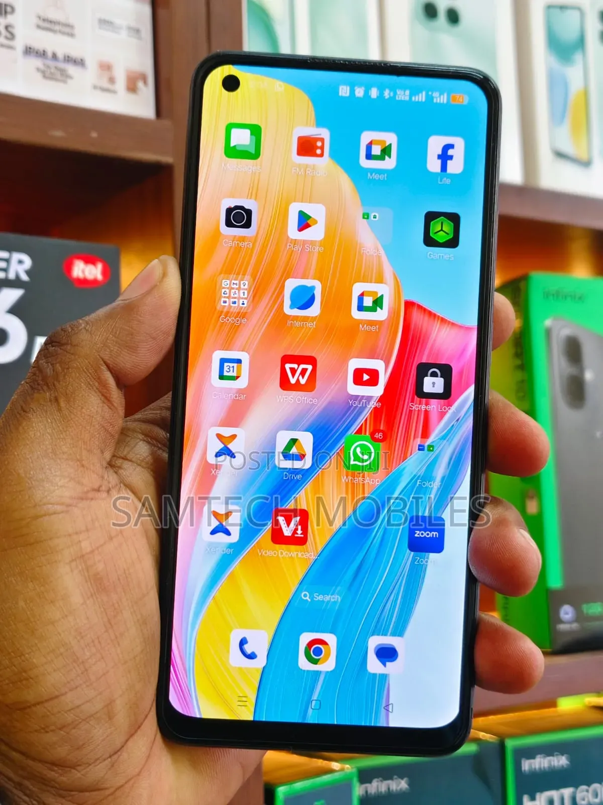 Oppo A78 128 GB Gray